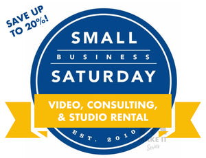 Small Business Saturday Video SALE! (Good Through November 24th, 2018)